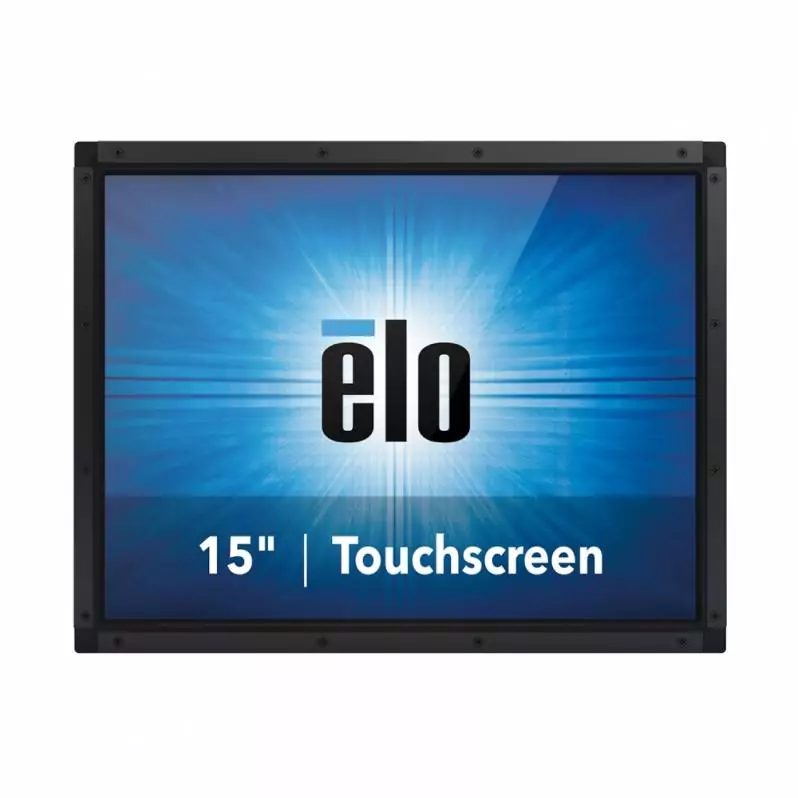 Monitoare TouchScreen - Monitor POS touchscreen ELO Touch 1590L Rev. B, 15 inch, PCAP, negru