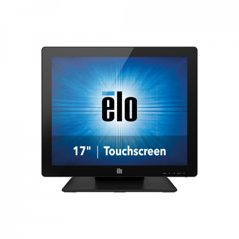 Monitoare TouchScreen - Monitor POS touchscreen ELO Touch 1717L, 17 inch, Single Touch, negru