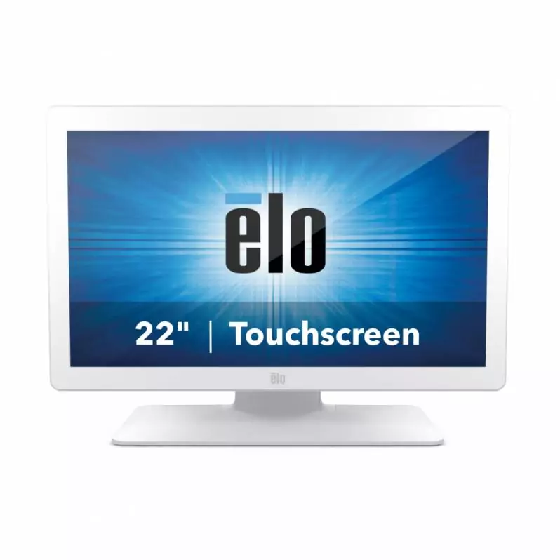 Monitoare TouchScreen - Monitor POS touchscreen Elo Touch 2203LM, 22 inch, Full HD, PCAP, alb