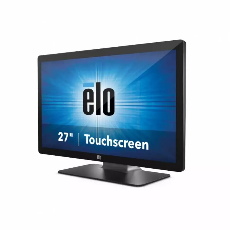 Monitoare TouchScreen - Monitor POS touchscreen Elo Touch 2703LM, 27 inch, Full HD, PCAP, negru