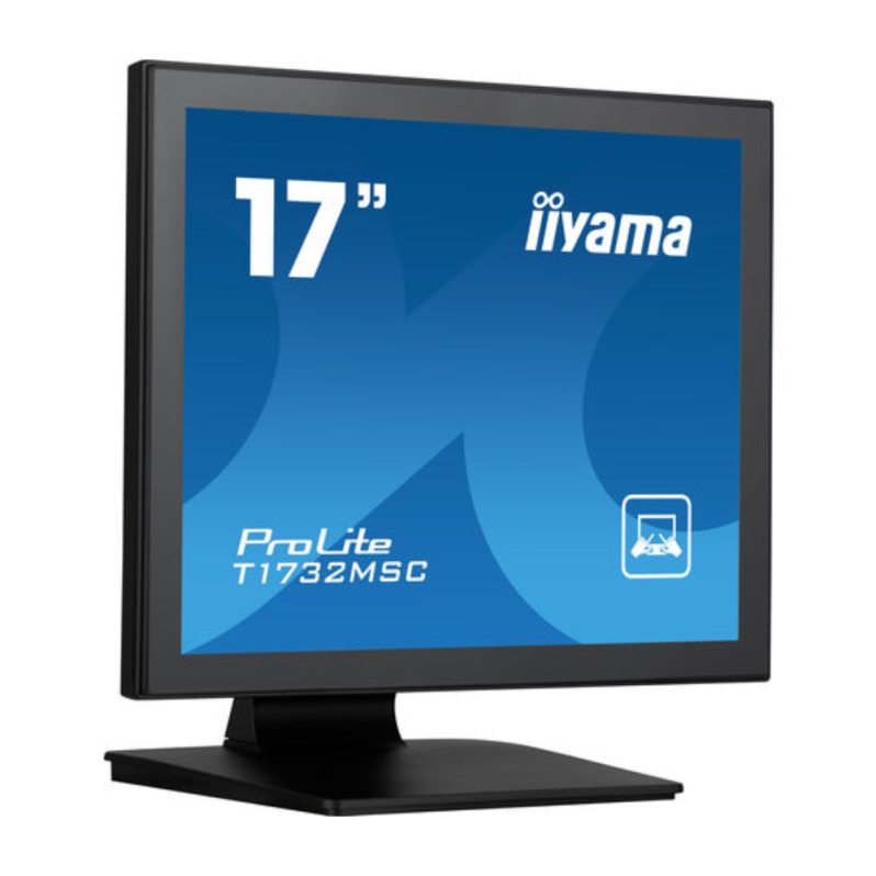 Monitoare TouchScreen - Monitor POS touchscreen iiyama ProLite T1732MSC-B1S, 17 inch, PCAP
