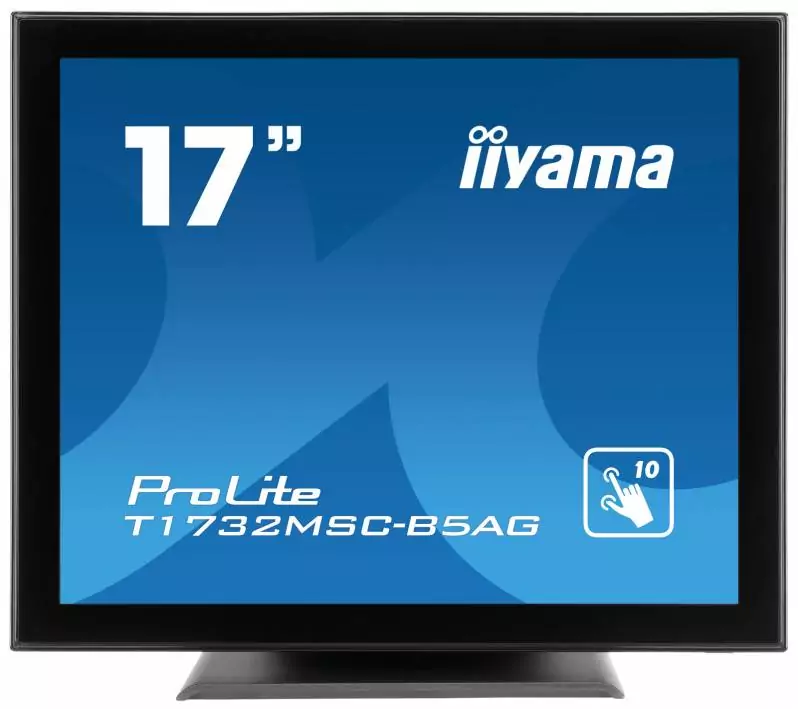 Monitor POS touchscreen iiyama ProLite T1732MSC-B5AG, 17 inch, PCAP, negru [2]