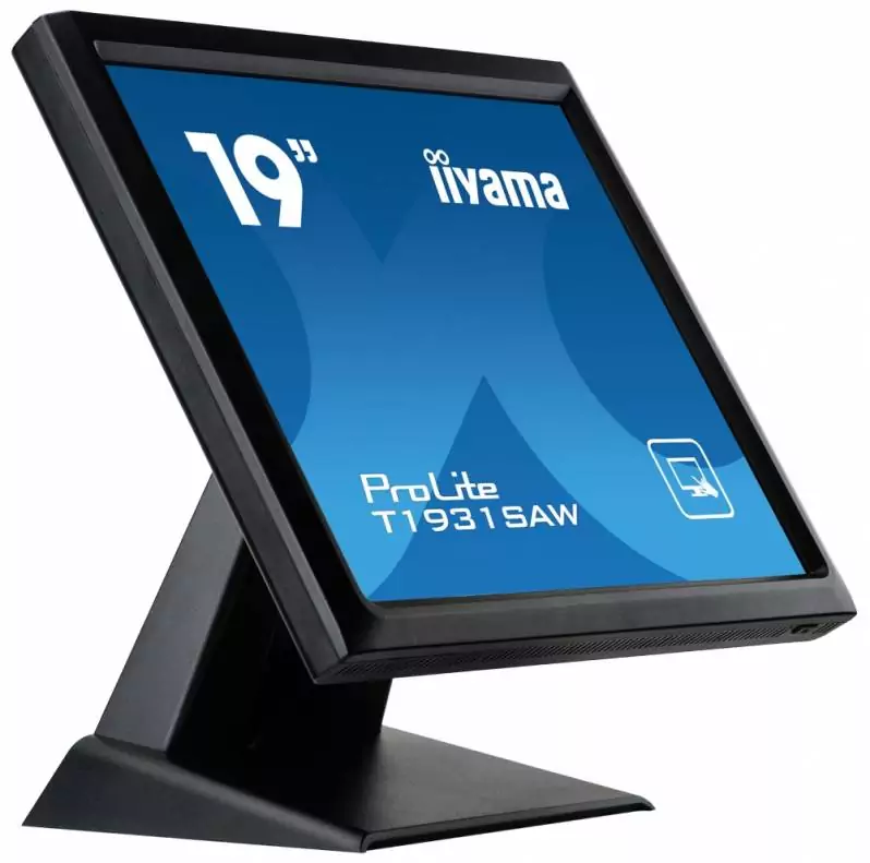 Monitor POS touchscreen iiyama ProLite T1931SAW, 19 inch, SAW, negru [1]