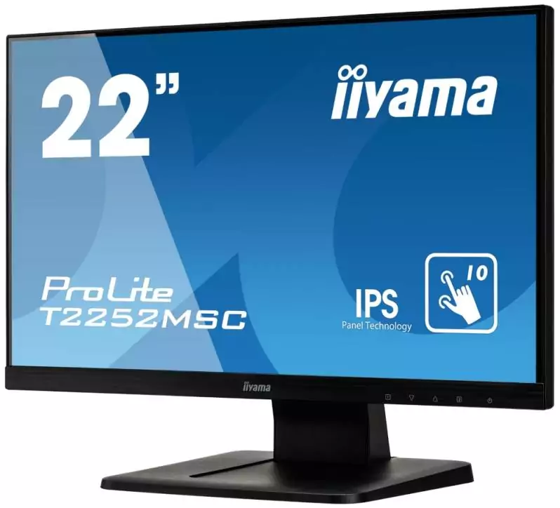 Monitor POS touchscreen iiyama ProLite T2252, 21.5 inch, Full HD [1]