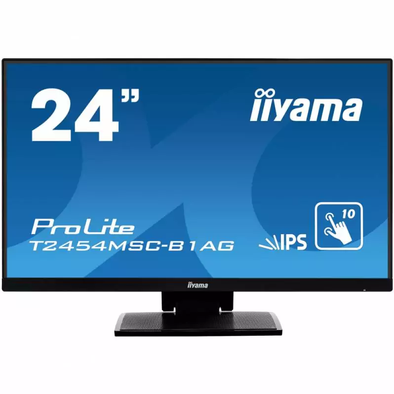 Monitor POS touchscreen iiyama ProLite T2454MSC-B1AG, 24 inch, Full HD, PCAP, negru [1]