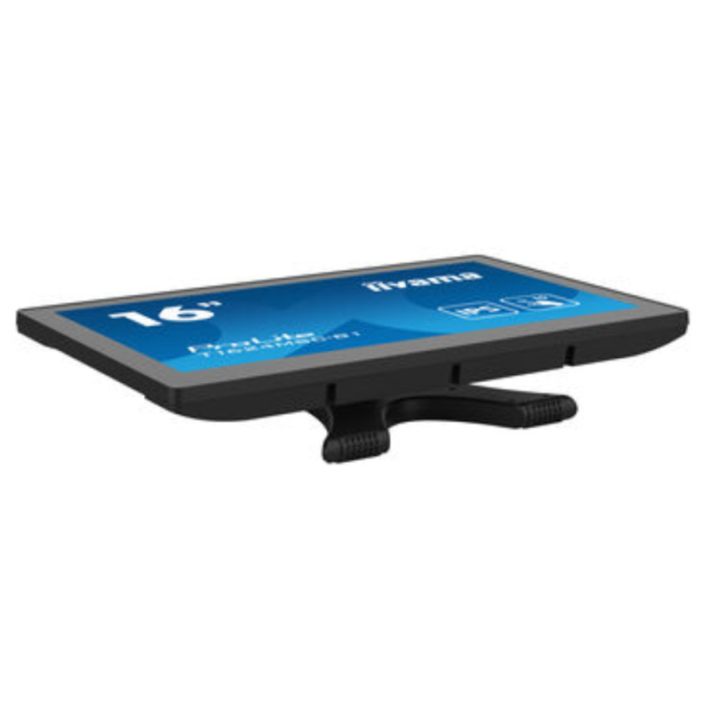 Monitor touchscreen iiyama ProLite T1624MSC-B1, 15.6 inch, FHD, PCAP, edge-to-edge, stand ajustabil, negru [3]