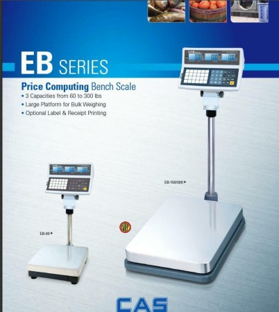 Platforma de cantarire CAS-EB-S, capacitate 30-60 kg [3]
