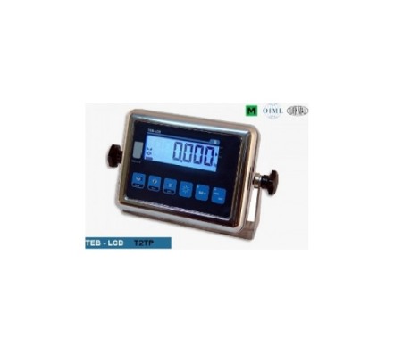 Platforma de cantarire cu o rampa de acces, inox, cu indicator 300 kg, 500 kg, 600 kg, 1000 kg, 1500 kg, 2000kg, 3000 kg [3]