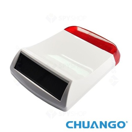 SIRENA DE EXTERIOR WIRELESS CU ENERGIE SOLARA CHUANGO SPS-260 [1]