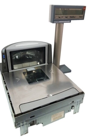 Cititoare coduri bare incastrabile - Sistem complet de scanare si cantarire incorporabil Datalogic Magellan 8400