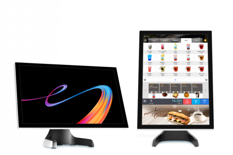 Sistem POS All In One 21.5 inch wide capacitiv touchscreen model P2C-E250B [1]