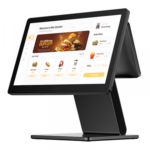 Sisteme POS All in One - Sistem POS All in One PosExpert C800, 15.6 inch + 10.1 inch, Octa-Core, 4Gb RAM, 64Gb eMMC, Android 13