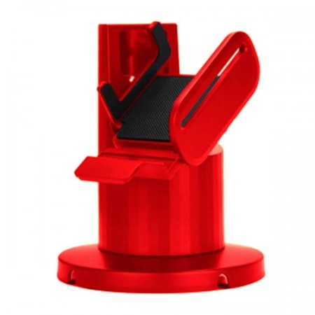 Standuri POS - Stand autonom rotativ pentru POS bancar universal, rosu