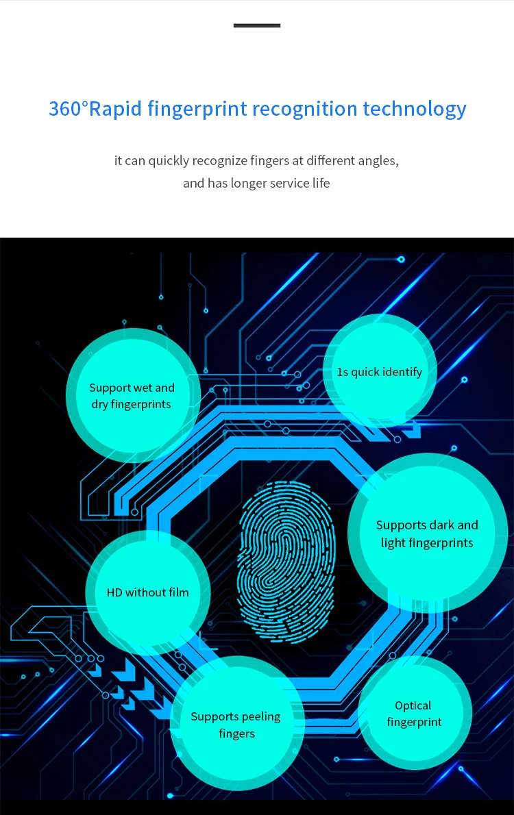 DW-F01 High Speed 2.4 Inch Biometric Device Fingerprint Time Attendance