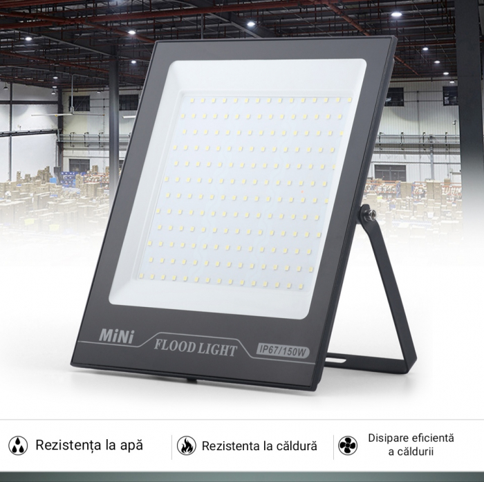 Proiector LED 150w exterior EnwYe 230V IP 67 [1]