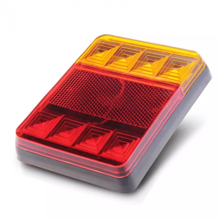 Set 2 Lampi stop cu LED 120x95 mm [4]