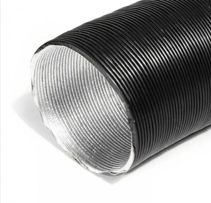 Tub flexibil aluminiu 76 mm x 800 mm [2]