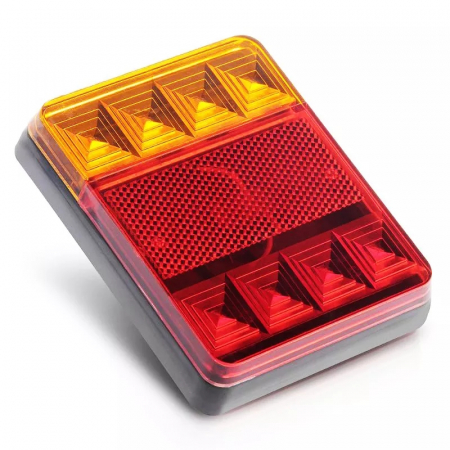 Set 2 Lampi stop cu LED 120x95 mm [2]