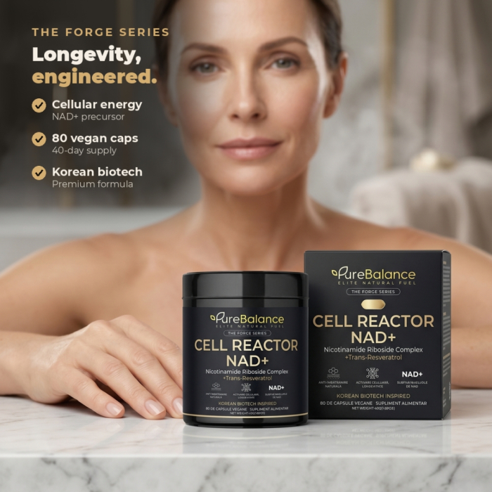 Pure Balance Cell Reactor NAD+ & Trans-Resveratrolo 700 mg - 80 Capsule [3]