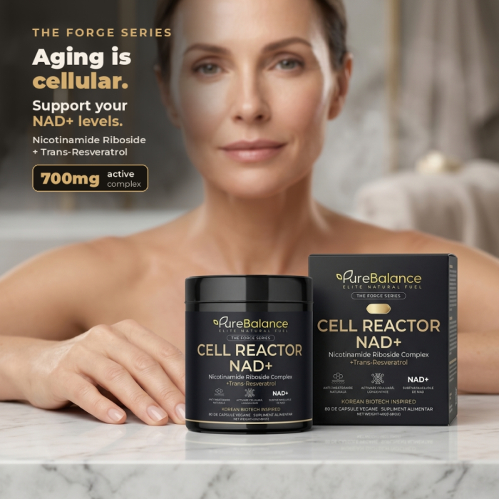 Pure Balance Cell Reactor NAD+ & Trans-Resveratrolo 700 mg - 80 Capsule [4]