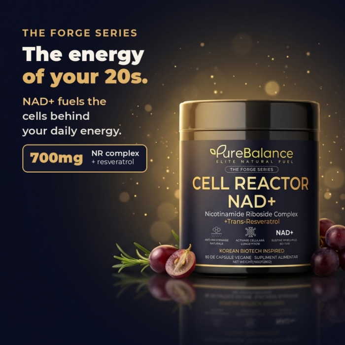 Pure Balance Cell Reactor NAD+ & Trans-Resveratrolo 700 mg - 80 Capsule [2]