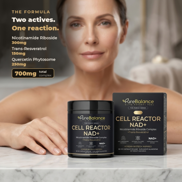 Pure Balance Cell Reactor NAD+ & Trans-Resveratrolo 700 mg - 80 Capsule [5]