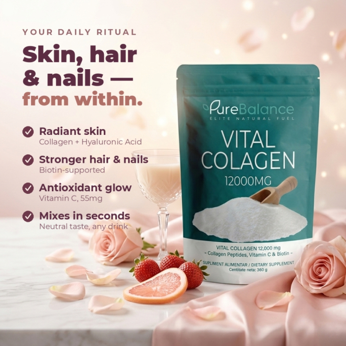 Pure Balance Vital Collagen 12,000 mg - Collagen Powder with Hyaluronic Acid and Biotin 360 g [2]