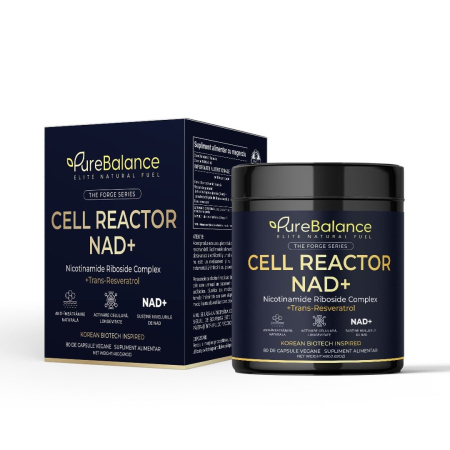 Pure Balance - Pure Balance Cell Reactor NAD+ & Trans-Resveratrol 700 mg - 80 Capsule