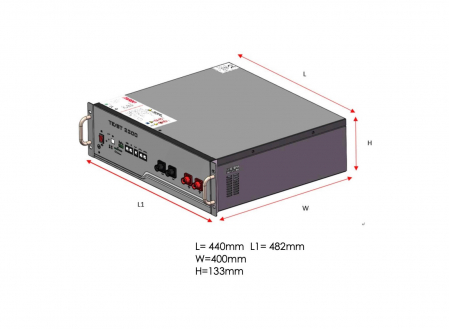 Baterie pentru sistem fotovoltaic LITHIUM SERIES 24V 2.24 kWh [1]