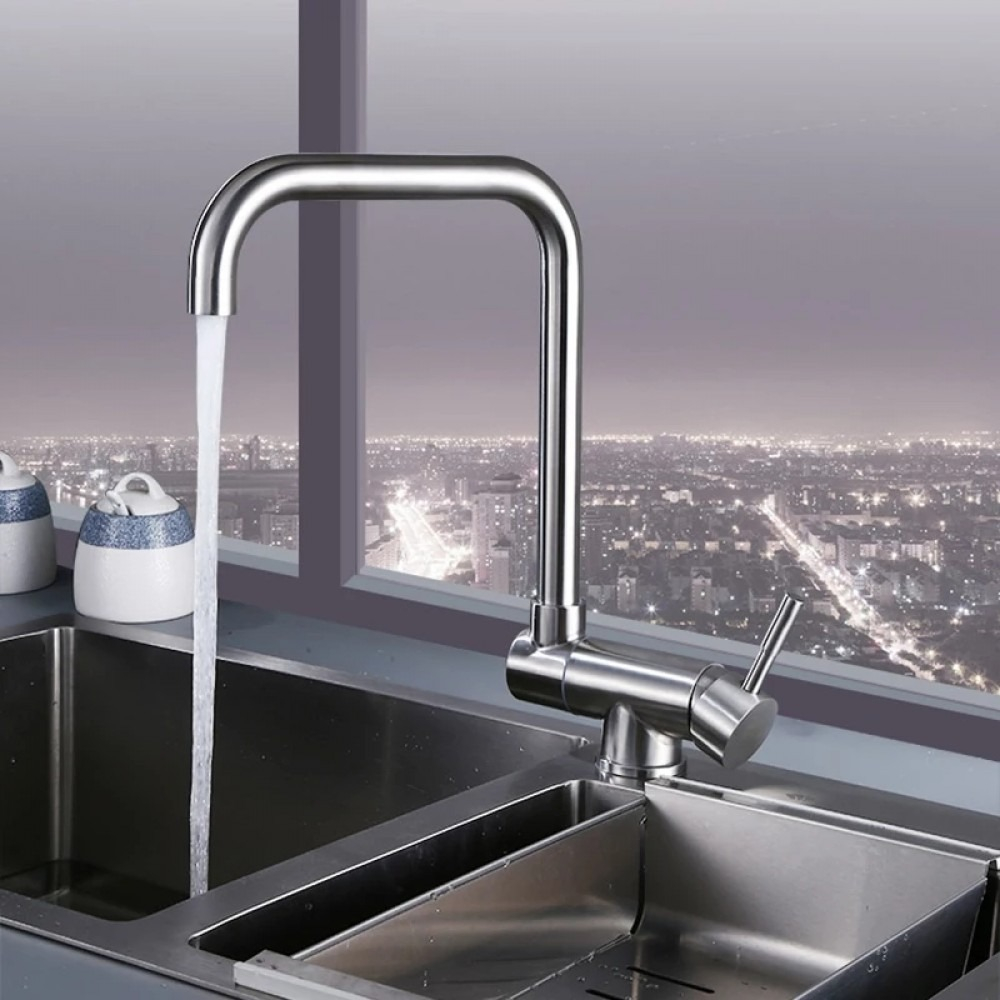 Baterie Bucatarie Inox Smack 1708 [1]