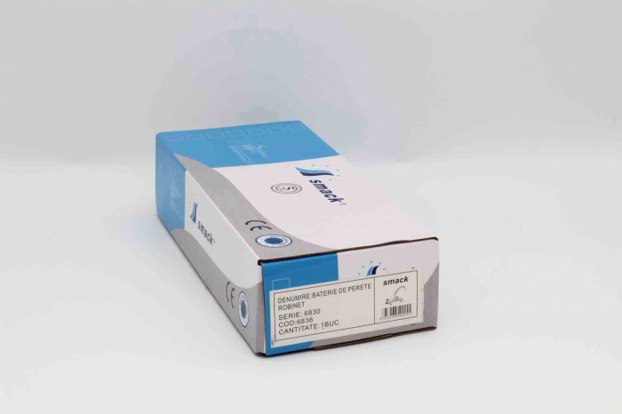 BATERIE DE BUCĂTĂRIE SMACK 6836 CU ȚEAVĂ ÎNALTĂ PERETE [2]