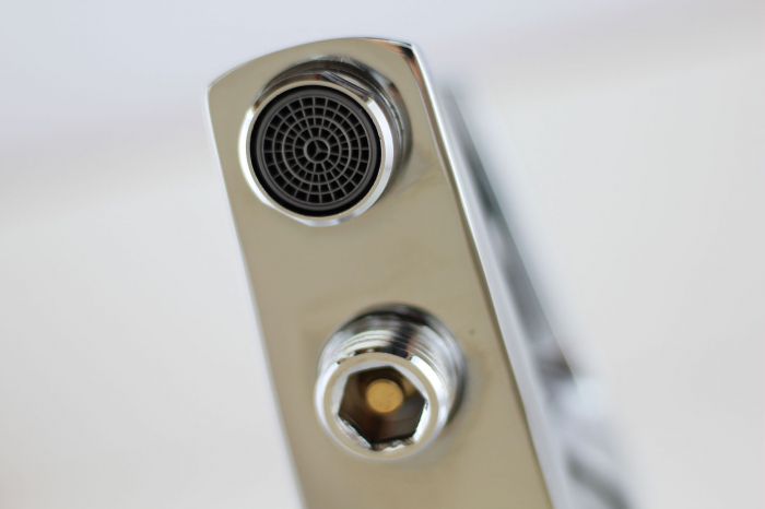 Baterie de cada cu teava fixa Smack 8821 alama crom set de dus inclus [4]