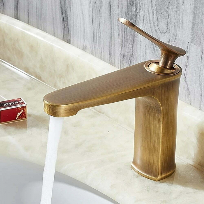 Baterie lavoar Classy Copper din alama bronz antichizat SMK [3]