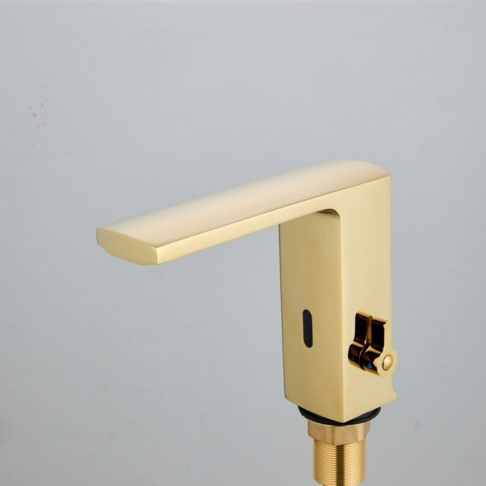 Baterie Lavoar Cu Senzor Fotocelula 6v-220v PureSense 8896 gold lucios Antichizat Smack [2]