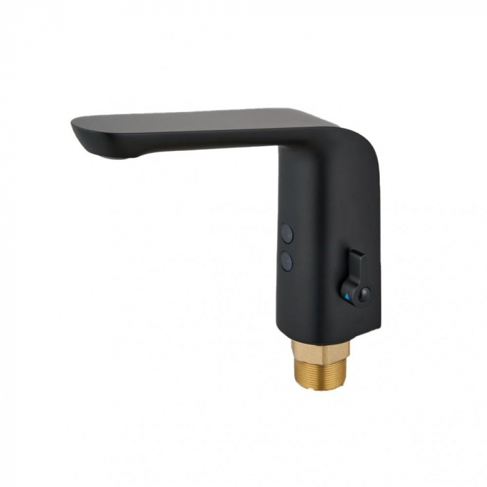 Baterie Lavoar Cu Senzor Fotocelula 6v 220v TouchFlow Negru 8885 bk Smack [3]