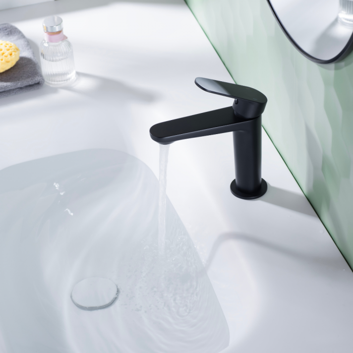 Baterie lavoar Fine Selection SMK5010-1 design modern negru Smack [3]