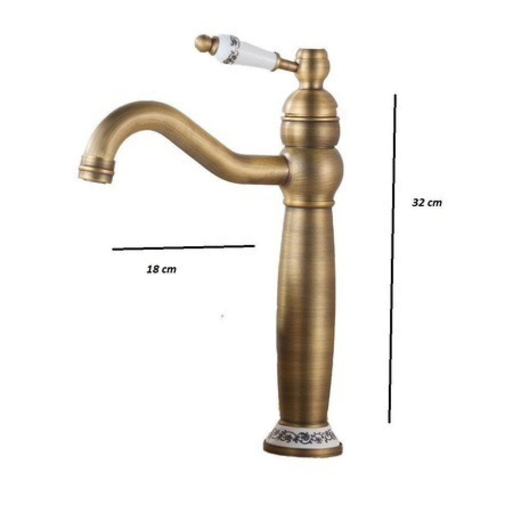 Baterie Lavoar Inalta Bronz Antichizat 1761 Smack [3]