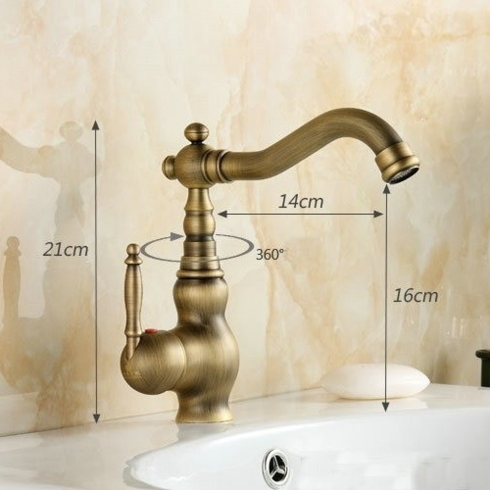 Baterie Lavoar Medie Bronz Antichizat 1729D Smack [2]