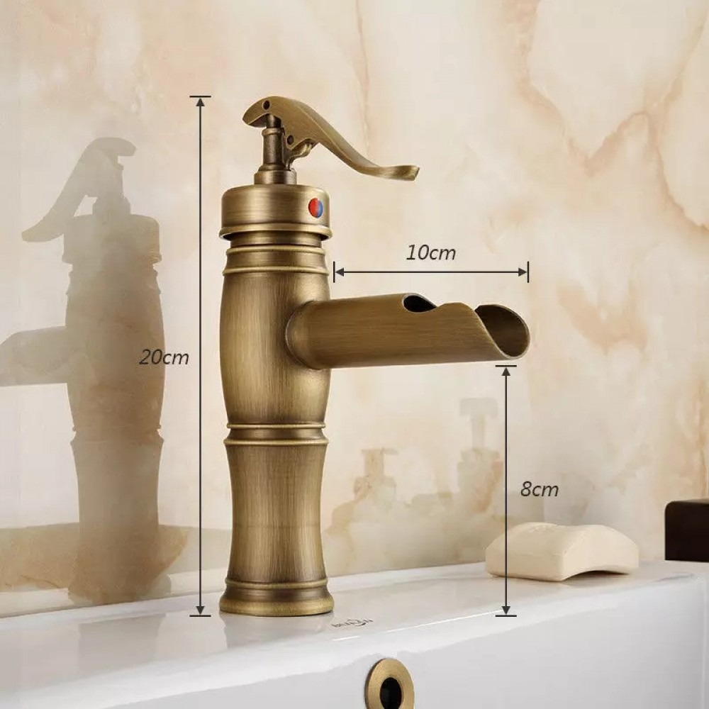 Baterie Lavoar Medie Bronz Antichizat 1765D [3]
