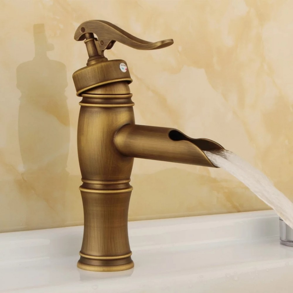 Baterie Lavoar Medie Bronz Antichizat 1765D [2]