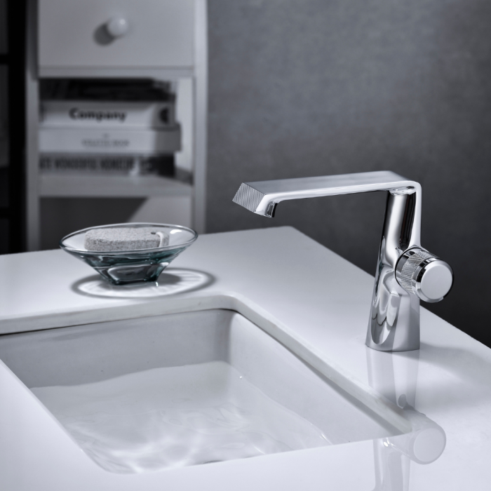 Baterie lavoar Select Concept SMK5021 design modern din alama crom smack [3]
