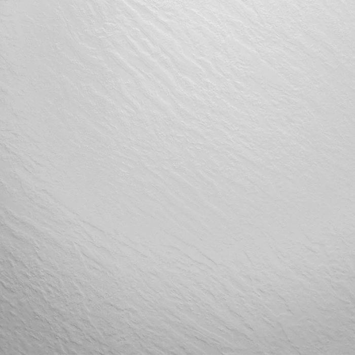 Cadita de baie Minimalist Oasis 100x70cm din compozit cu sifon alb GT-10070LS-WH Smack [7]