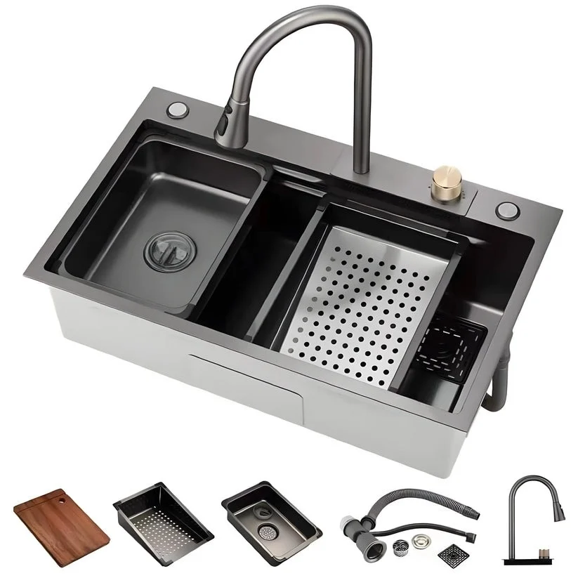 Chiuveta Bucatarie Profesionala Multifunctionala Inox FY 3018 Smack [1]