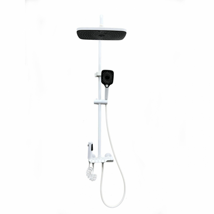 Coloana de dus alb mat cu baterie Smack SMK03W cu patru functii Smack [1]