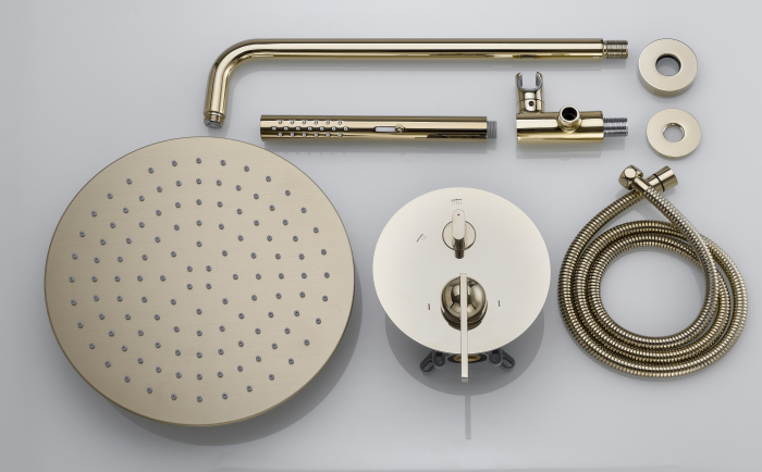 Coloana de Duș Incorporată Gold Smack 5026-3 [4]