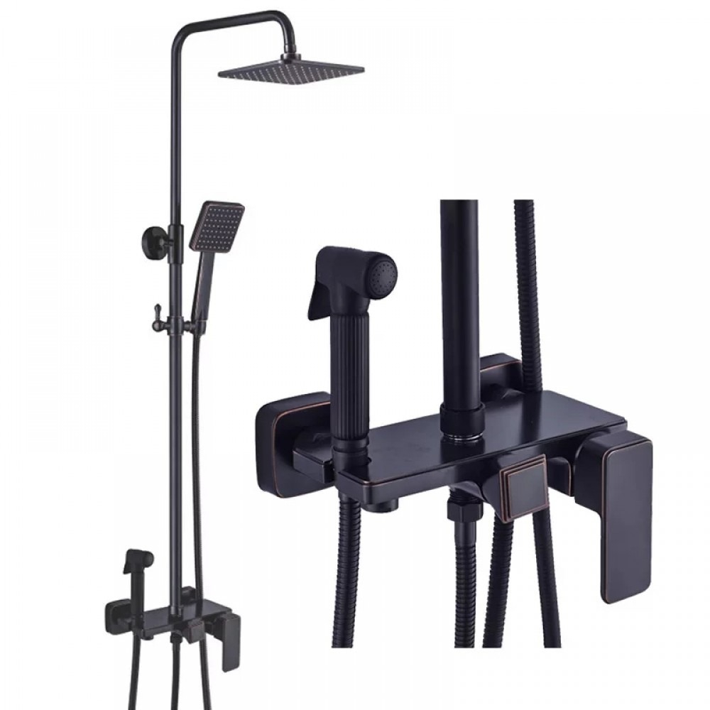 Coloana Dus 4 Functii Negru Antichizat 1737 Smack [1]