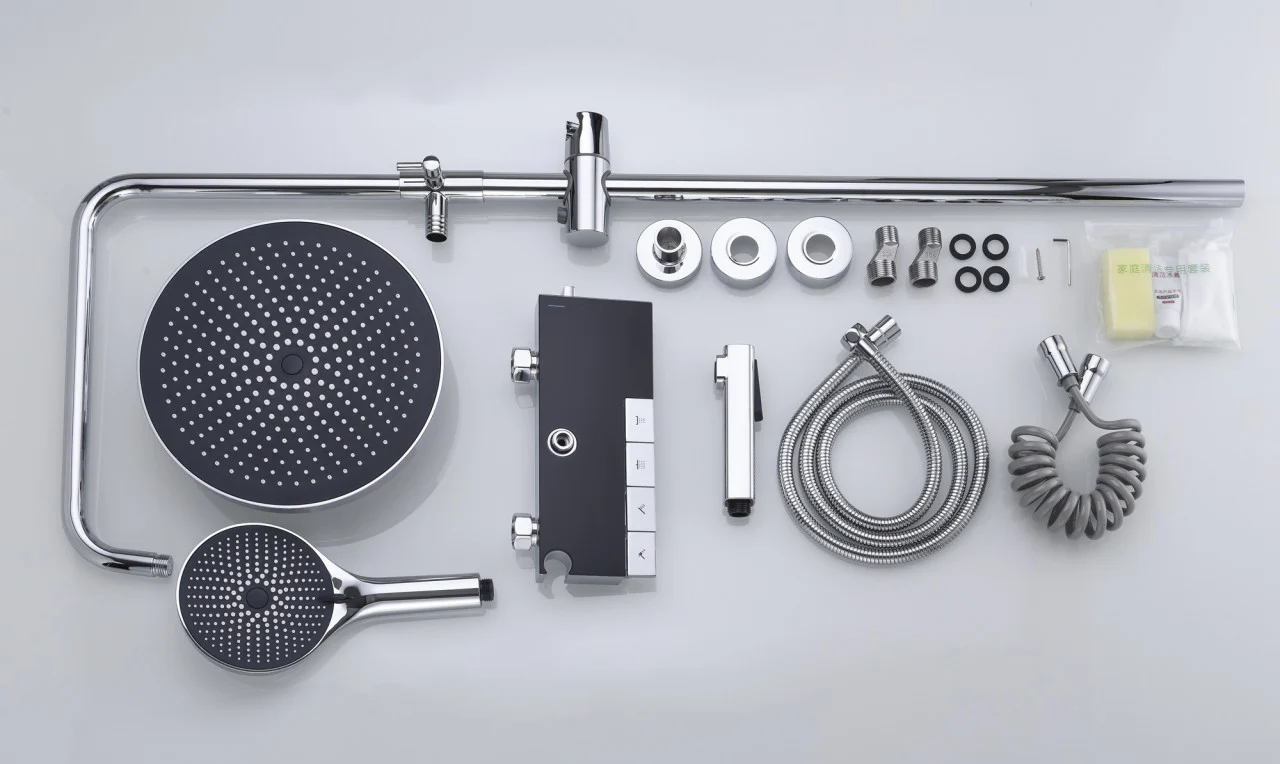 Coloana Dus Cromat Afisaj Lcd Temperatura Apa Smack 5023-2 Smack [3]