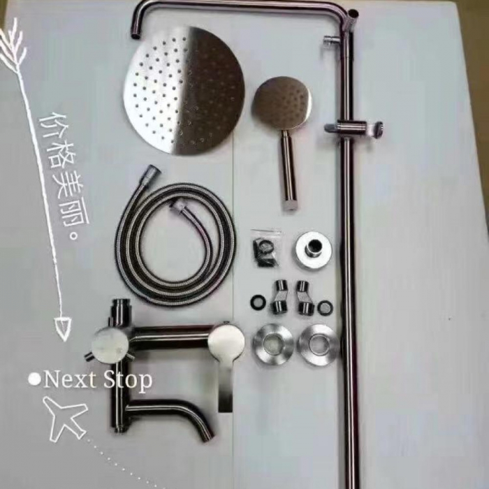 Coloana Dus Inox Satinat Smack Inox 1806 [2]