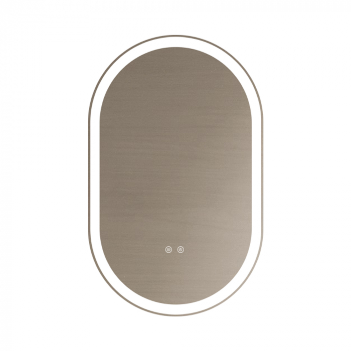 Oglinda Baie Led si Dezaburire 55x100 cm cu Senzor Tactil si trei tipuri de lumina Smack SMK J120-55100 [3]