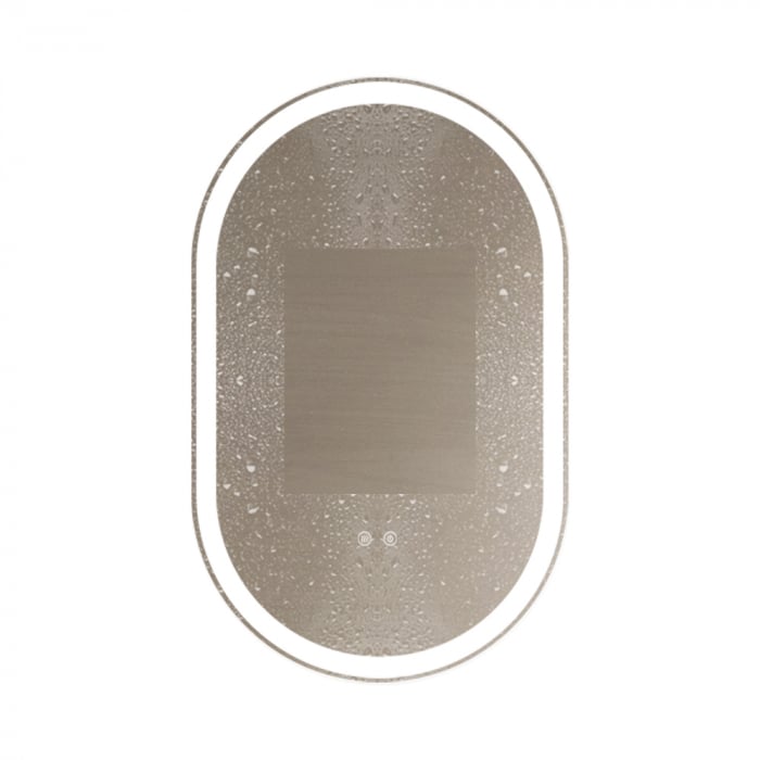Oglinda Baie Led si Dezaburire 50x100 cm cu Senzor Tactil si trei tipuri de lumina Smack SMK J120-50100 [7]
